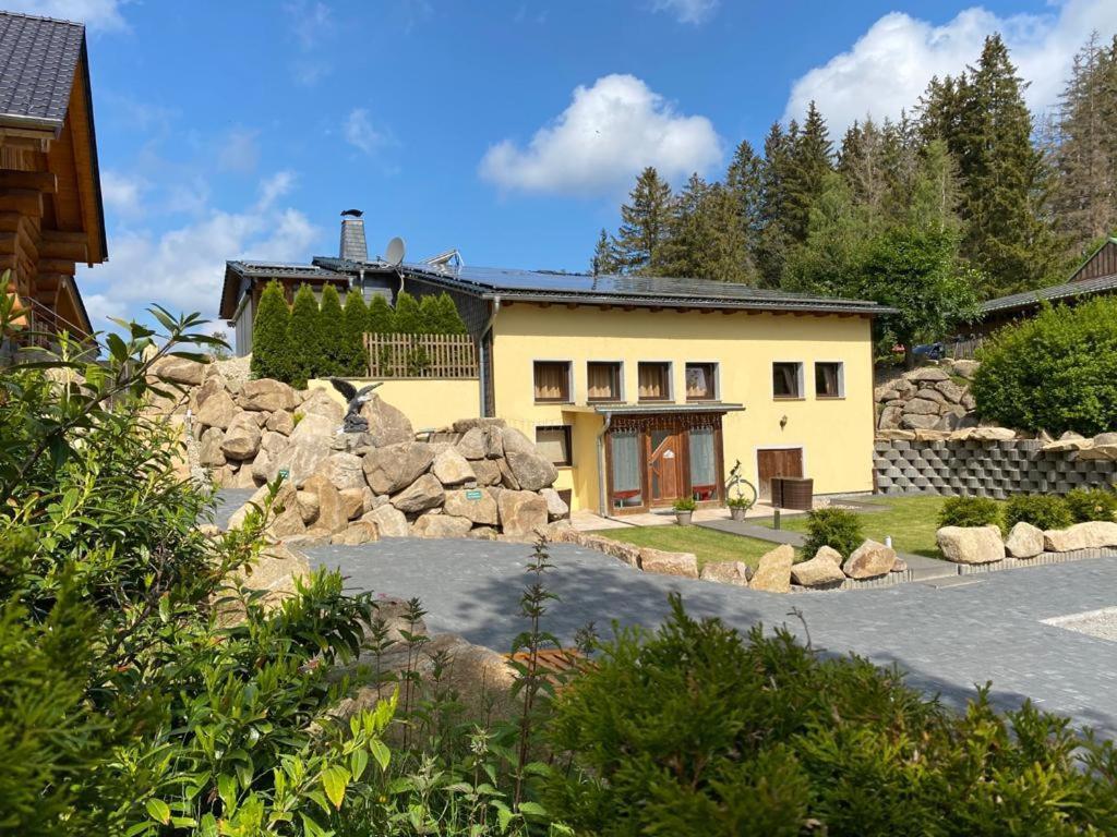 Naturstammhaus Und Appartements Zum Brockenbaecker Танне Экстерьер фото