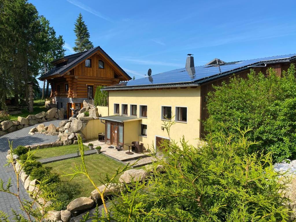 Naturstammhaus Und Appartements Zum Brockenbaecker Танне Экстерьер фото