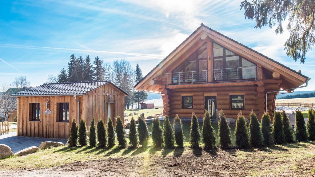 Naturstammhaus Und Appartements Zum Brockenbaecker Танне Экстерьер фото